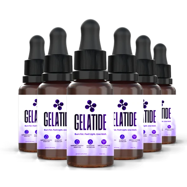 Gelatide 6 Bottles package
